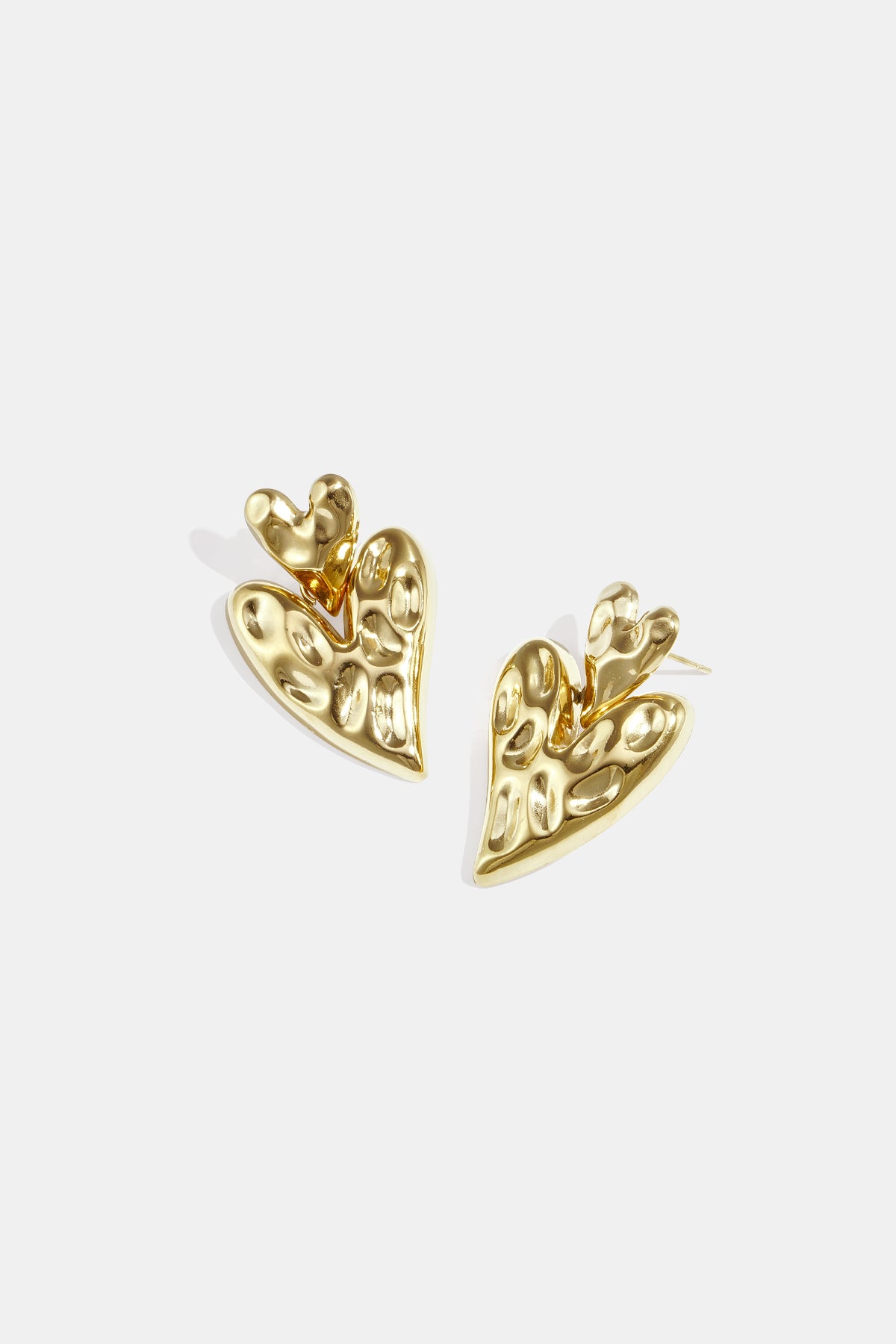 Stainless Steel Drop Earrings Heart Casual Daily Simple Series Women's jewelry